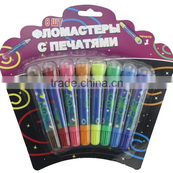 2016 Inmax Kid Stamp Marker Set One Head Pen One Head Stamp photo-3