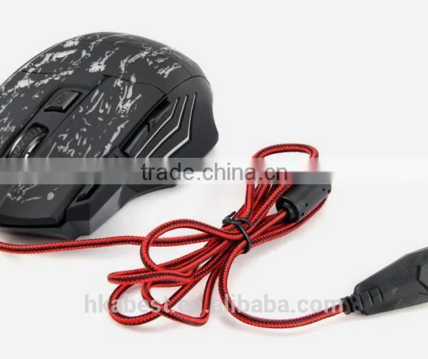 LED Lighting DPI 3D 7 Buttons Computer Notebook Gaming USB Wire Game Mouse photo-6