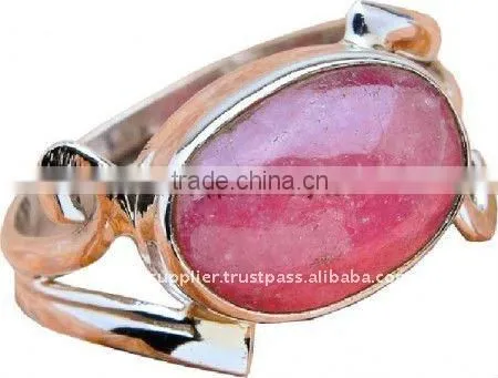 Top Quality Rhodochrosite Jewelry Threader Earrings Gold Solitaire Diamond Rings