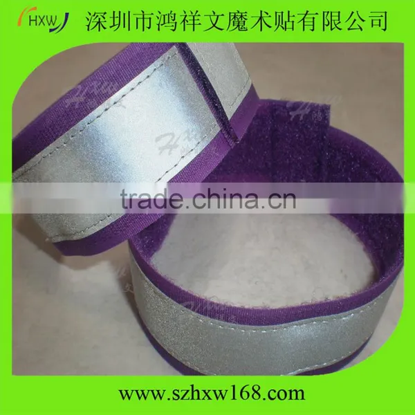 100% Nylon Hook and Loop Safety Reflective Armband