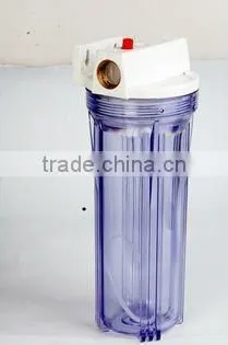 Transparent Filter Housing/high Quality Plastic Water Filter Housing 10" Clear