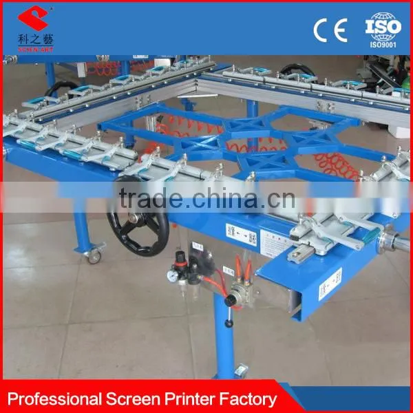 Mechanical Manuel Type Max Stretching Power 35N Silk Screen Stretching Machine