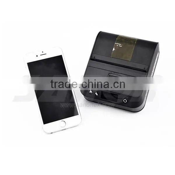 80mm Portable Handheld Printer Bluetooth Battery Powerd Portable Printer photo-2