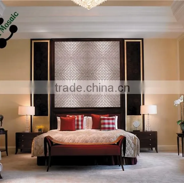 SMP06 Electroplate Wave Glass Mosaic Cute Mosaic for Wall Waterproof Bathroom Mosaic photo-5