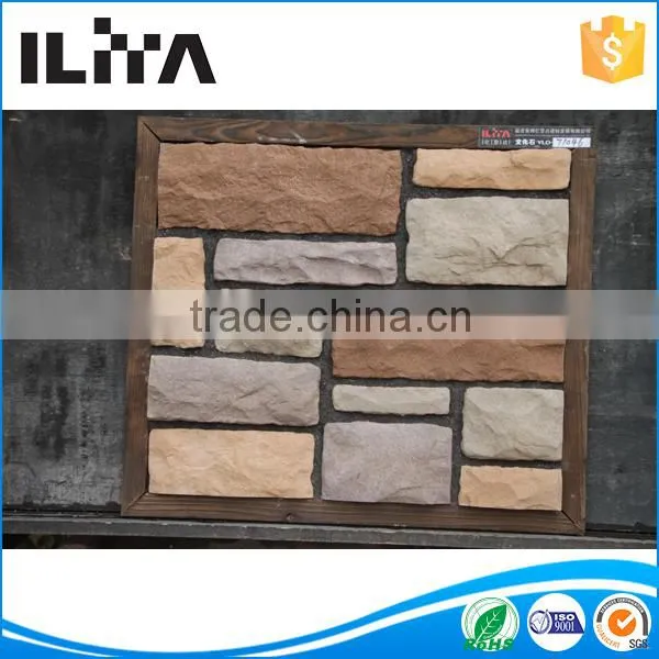 Fireproof White Cement Construction Building Materials Exterior Decorative Wall Stone for Wall photo-5