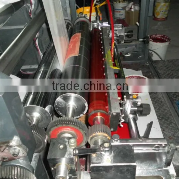 Environmental Type Water Based Ink Christmas Gift Bag Flexo Printing Machine photo-5