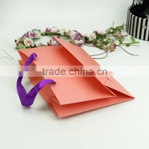 Paper Shopping Bags With Handles Wholesale Bag With Logo Print Factory Directly Sale photo-4