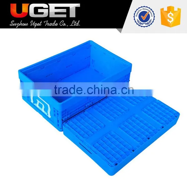 China Manufacture Wholesale Plastic Collapsible Storage Container Crate photo-2