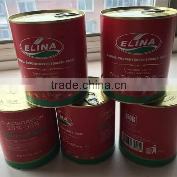 Fresh Vegetables Canned Tomato Paste Concentrated 28-30% photo-3