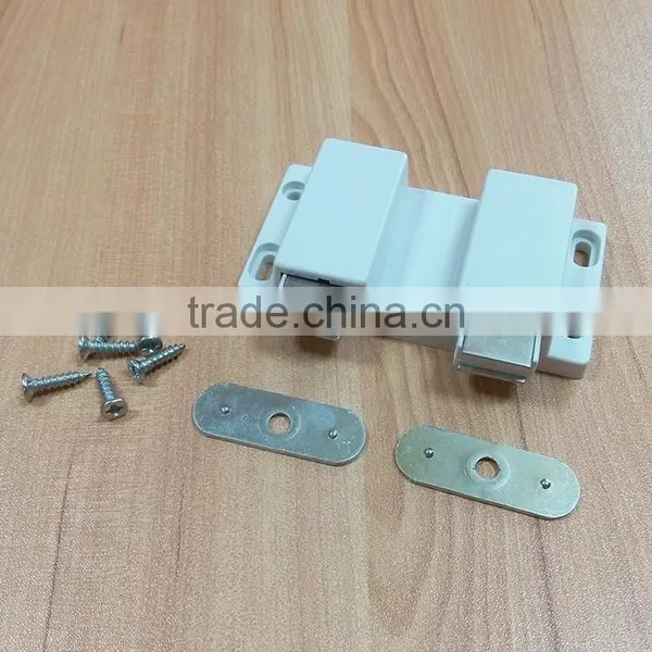 Kitchen Cabinet Double Magnetic Door Catch Push to Open Latch photo-2