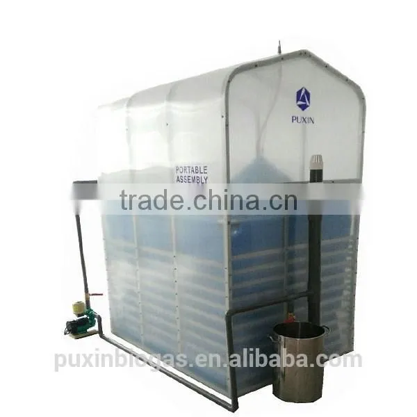 Mini Size PX-ABS-1.2M3 Portable Biogas Plant photo-4