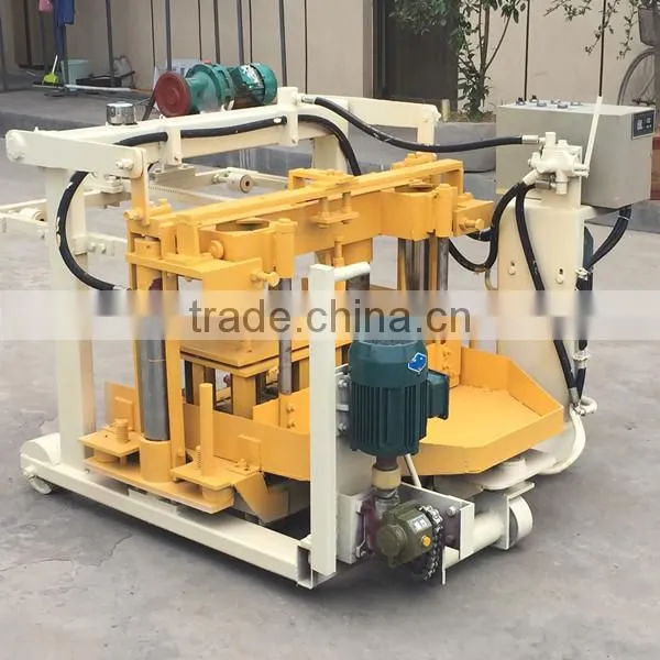 QT40-3A Semi Automatic Hydraulic Brick Machine Price Hollow Block Making Machine photo-5