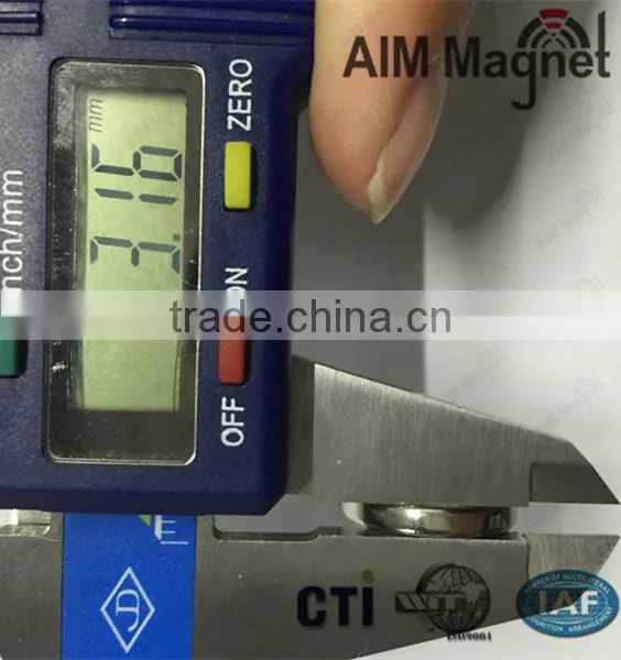 Disc / Round Sintered Permanent Neodymium Magnet photo-3