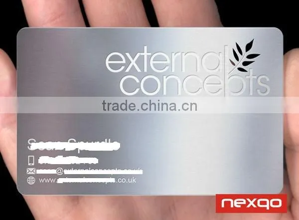 Hot Sale Black Metal Business Card photo-5