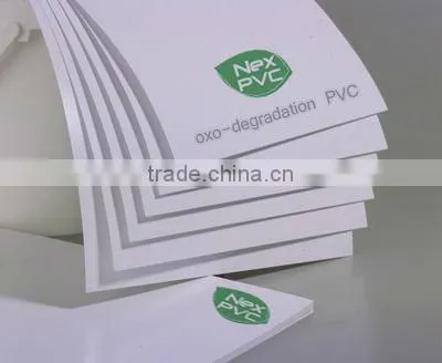 Factory Price Oxo Biodegradable Blank PVC Sheet for Card Making photo-5