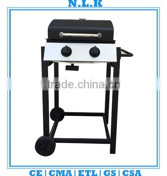 Outdoor Family Courtyard Party Carbon Steel Gas BBQ Grill