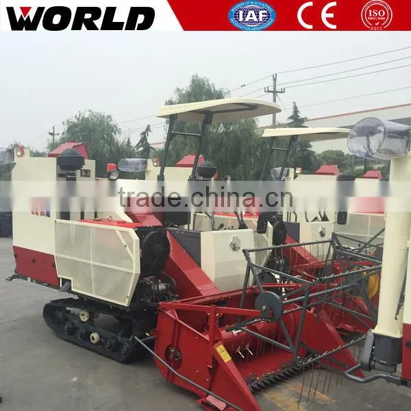 4LZ-1.6 32hp Full Feeding 0.5m3 Grain Tank Mini Kubota Rice Harvester