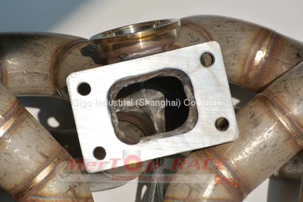 Mertop 3mm Tube Thickness Full 304 T3 Steam Pipe for SR20det Topmount Turbo Manifold (s13/s14) photo-5