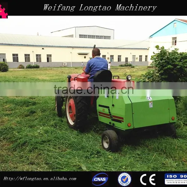 CE Approved Hay Grass Straw Silage Alfalfa Available Compress Baling Press Mini Round Hay Balers photo-3
