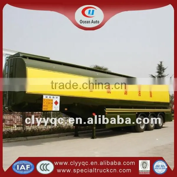 for Sale Dolly Semi Trailer 3 Axle Tankers, 50cbm Oil Tanker photo-4