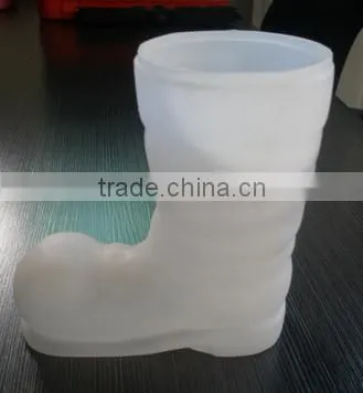 OEM Blow Molding Christmas Decoration Christmas Winter Boot Gift Boot Christmas Holiday Boot Decoration photo-2