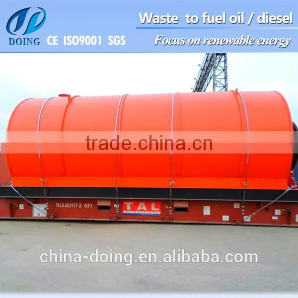 Fully Continuous Waste Tire/plastic Pyrolysis/recycling Plant for Fuel Oil photo-5