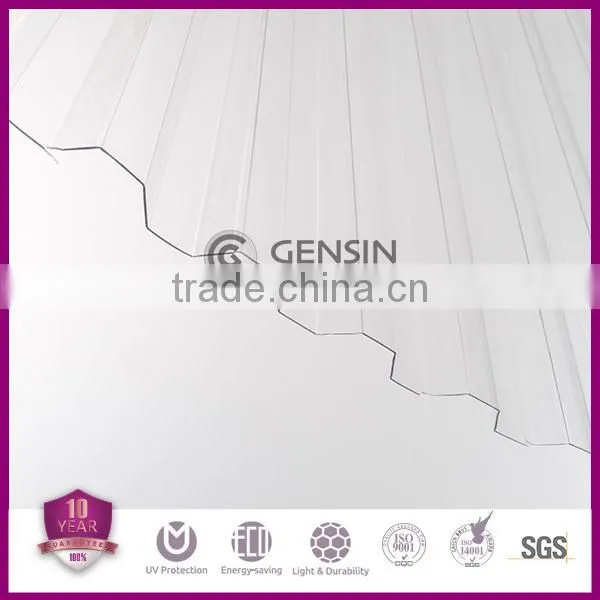 0.8-2.0mm Polycarbonate Corrugated Sheet /pc Roofing Sheet/polycarbonate Waved Sheet photo-5