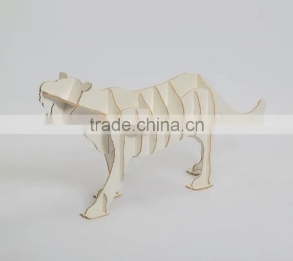 Wood Carving Living Tiger Shape Arts Design, Yiwu Factory Direct Wholesale Price With Good Quality photo-2