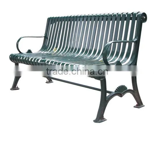 Economic Outdoor Cast Iron Bench photo-5