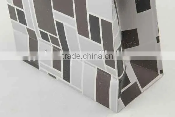 Foldable Gift Bag With Irregular Squares/ Shopping Bag photo-6