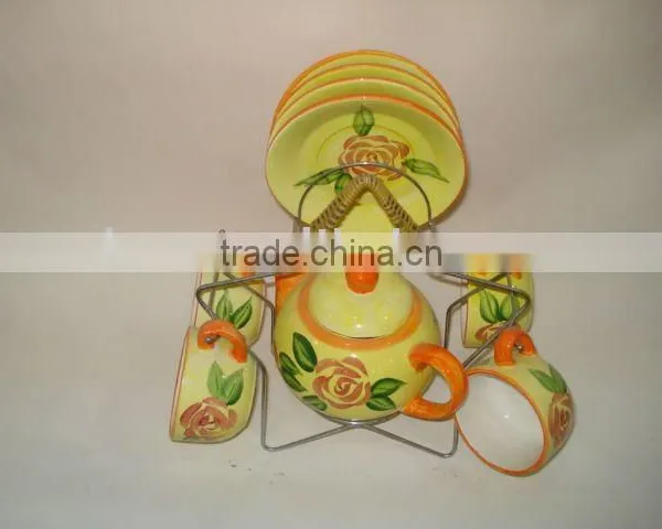 Porcelain Decorative Tea Set