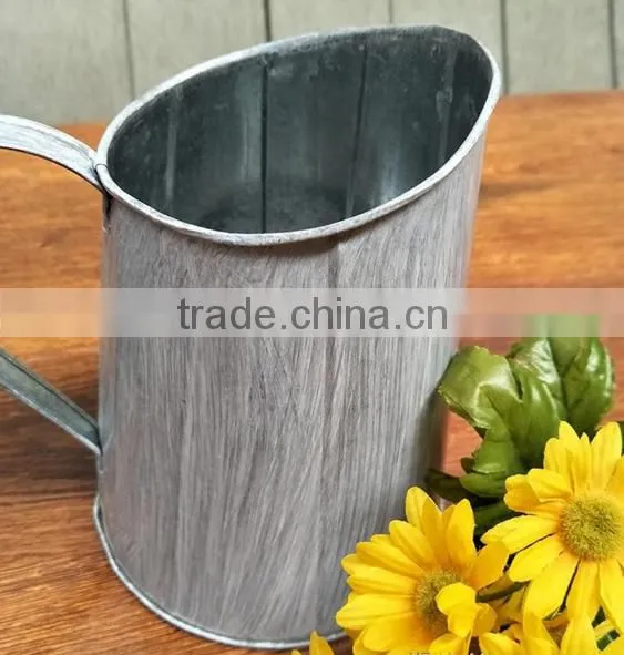 Plant Stand Decorative Round Planters Color Painted Metal Flower Pot photo-3