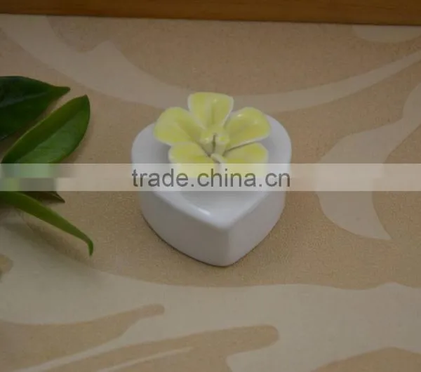 New Style Ceramic Jewel Box & Ceramic Trinket Box With Flower Shape photo-3