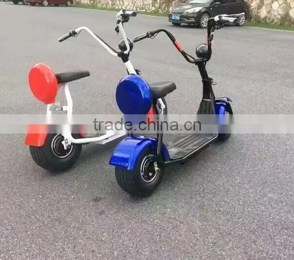 2017 Steel 48v-60v Mini Electric Citycoco Scooter With Suspension photo-6