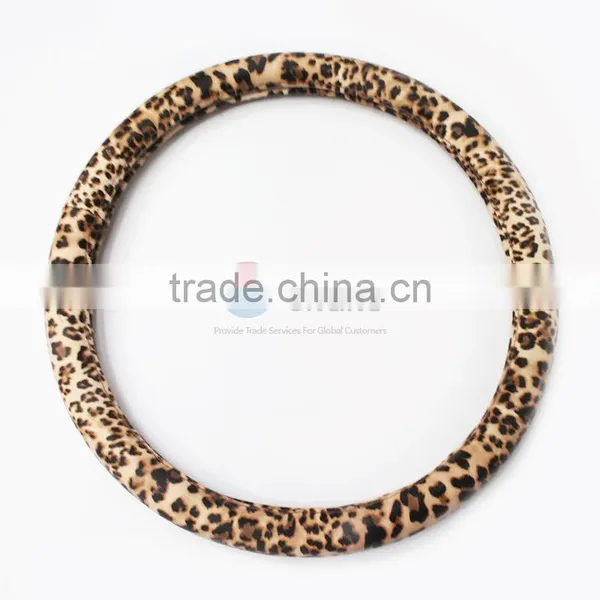 Leopard Car Steering Wheel Cover