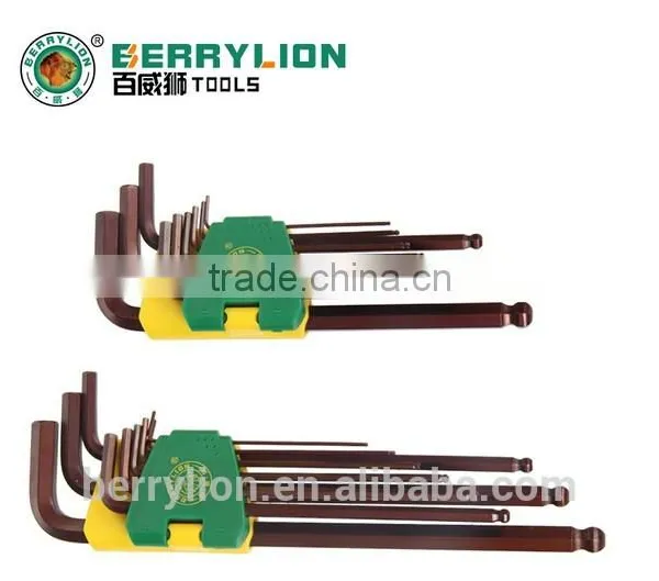 Berrylion S2 Hex Key Set Metric System Extra Long 9pcs Hex Key Set photo-3