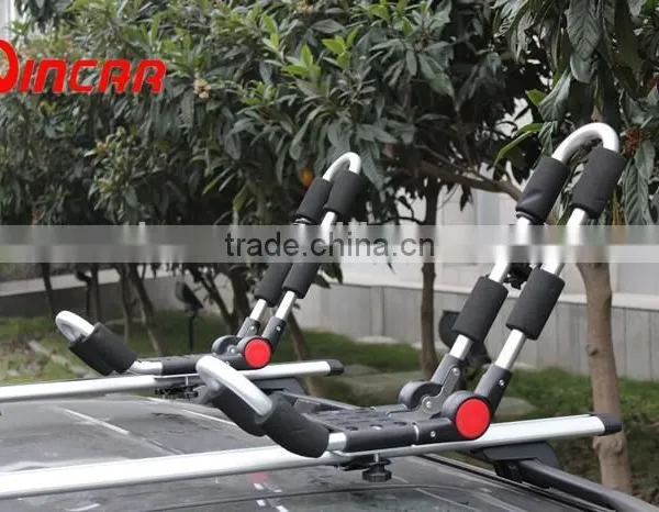Foldable Aluminum Kayak Carrier Car Roof Kayak Rack photo-3