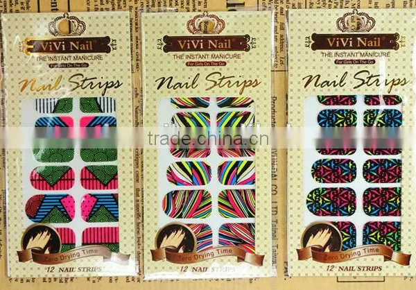 Vivi Nail Nail Supplies Grow in Dark Printing Wholesale Custom Nail Wrap photo-4