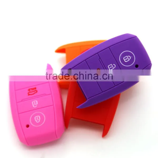 2017 Popular Silicone Smart Key Bag Remote Silicone Car Key Cover for Kias K2 K3 K4 K5 photo-6