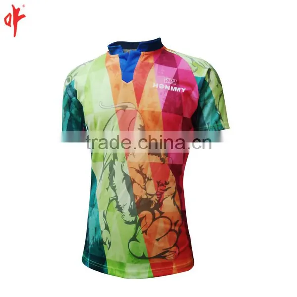OEM & ODM All Black Custom Rugby Jersey photo-2