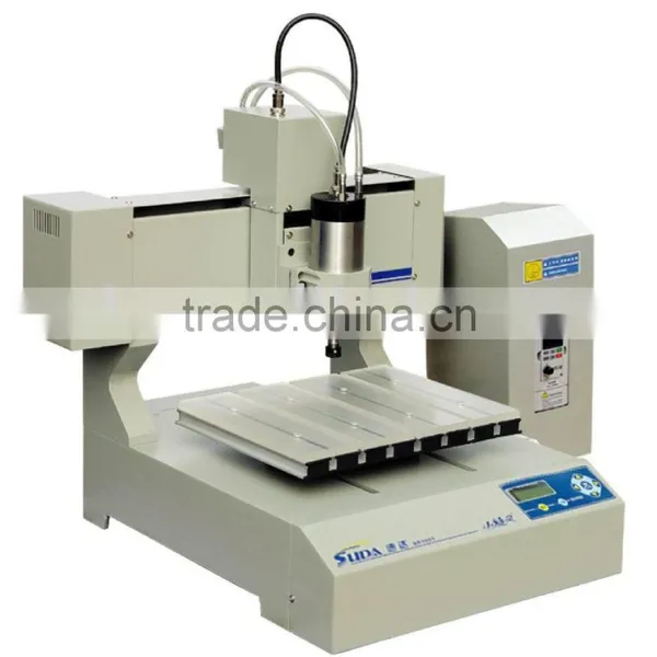HEFEI Suda Mini Name Plate Molds Processing Die Making Instrument Processing CNC Engraver Router Machine