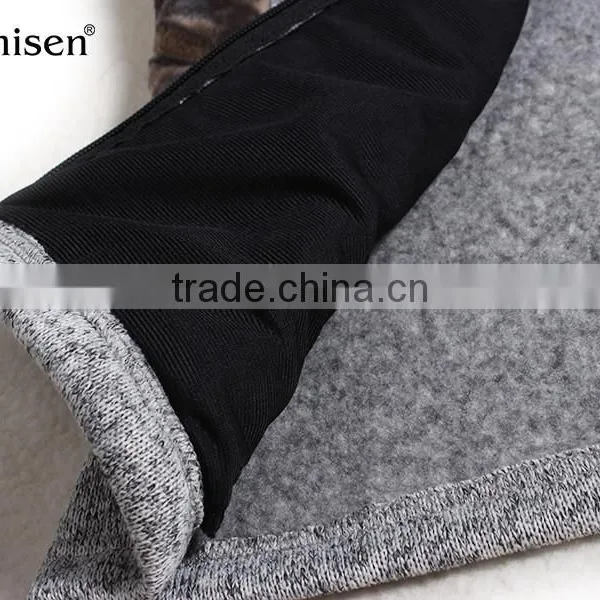 Cheap Camo Joint Sweater Fleece Zipper Men Jacket photo-5