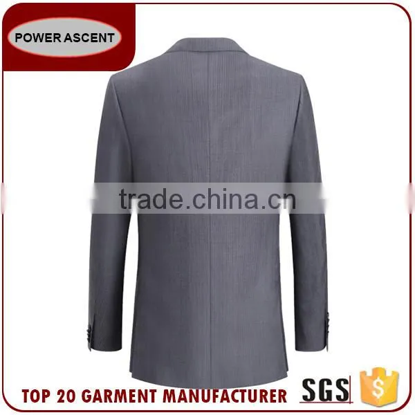 Men'S Double Breasted Stripped Coat Pant Men Suit Formal Business Suits photo-2