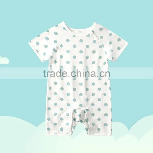 Wholesale Summer Printing Girls Baby Rompers Cotton Clothing photo-3