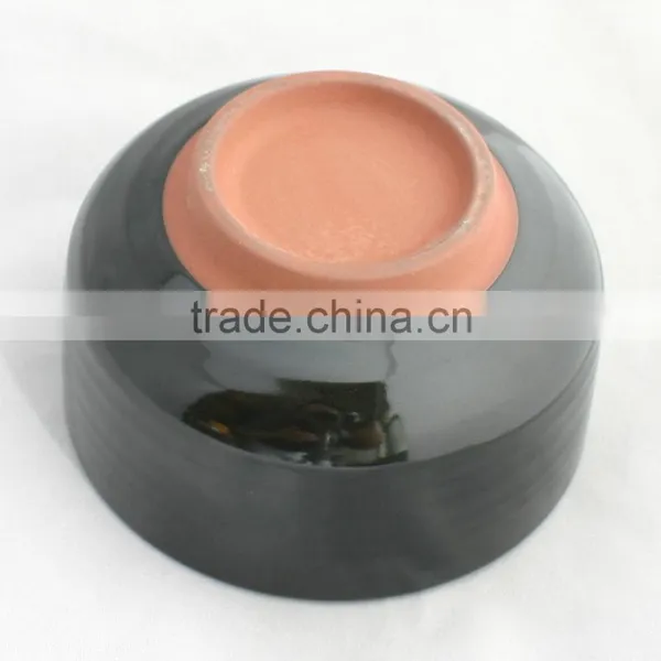 Dark Glazed Chawan Matcha Bowl For Japanese Tea Ceremony photo-3