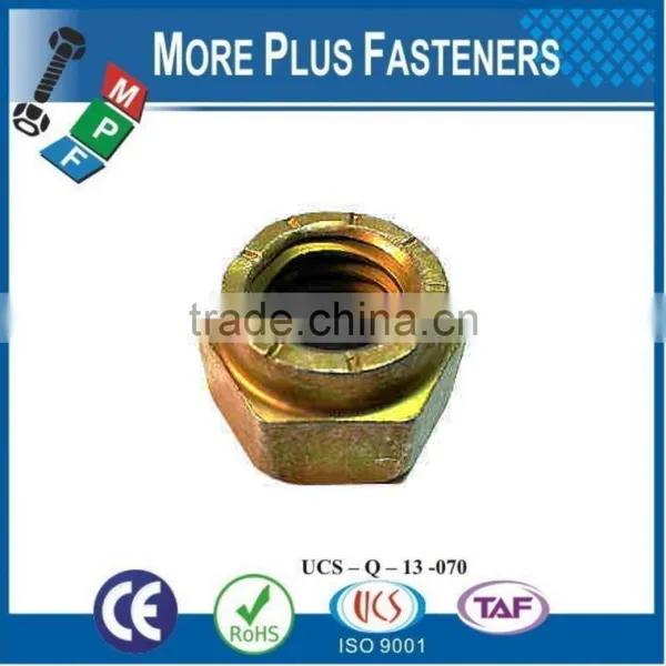 Made in Taiwan Stainless Steel Brass Metal Lock Countershaft Prevailing Torque Nut photo-3