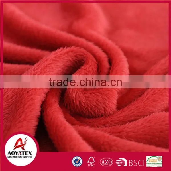 Factory Price Super Soft Solid High Quality Flannel Fleece Blanket photo-5