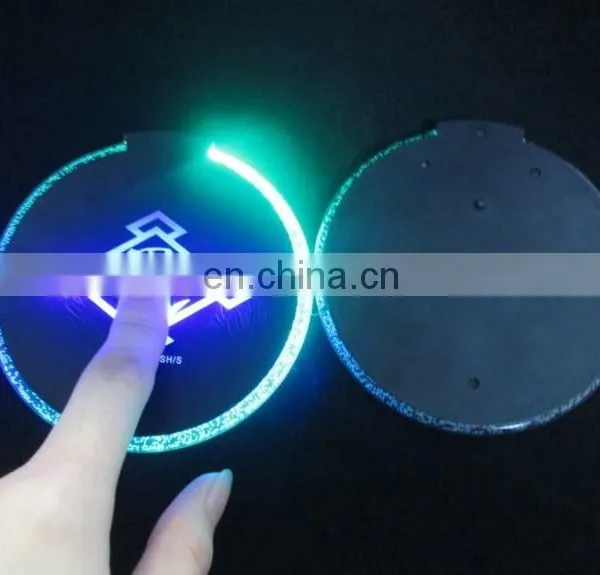 Good Quality Led Drink Coaster ABS Led Bottle Coster photo-5