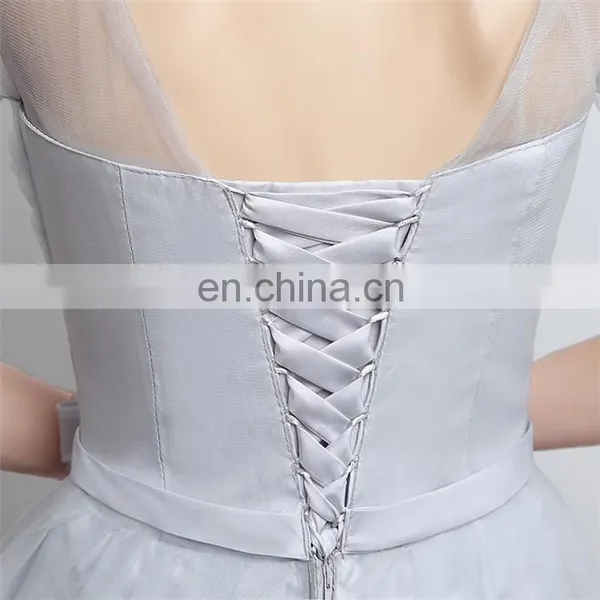 HS1611 Long Floor Length Elegant Prom Evening Dress 2016 Bridesmaid Dress photo-5