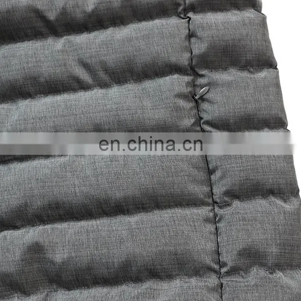 Men's OEM High Quality Soft Shell Padded Jacket , Grey Color Winter Jacket With Padding . photo-3